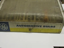G E Automotive Light Bulb Store Display Case Cabinet w/ Bulbs MAN CAVE RAT ROD