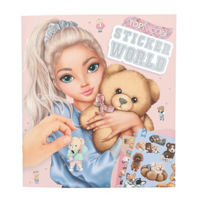 TOPModel Stickerworld TEAM TEDDY Stickerheft Stickerbuch Mädchen Aufkleber