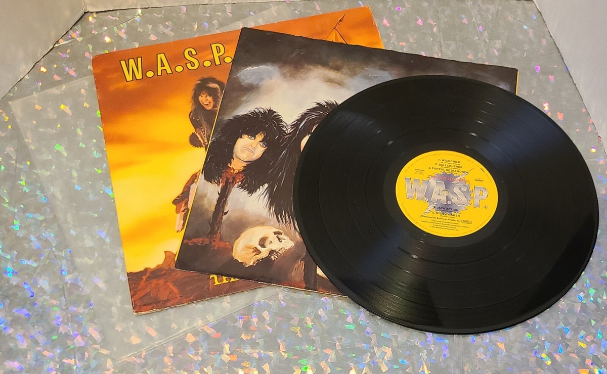 RARE * 1985 W.A.S.P. The Last Command - Capitol Records ST-12435