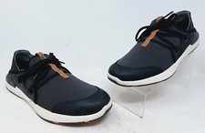 Olukai Womens Mikili Size 9 Comfort Slip On Black Orange