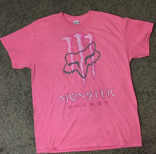 VTG Fox Racing Monster Energy Drinks T 