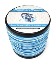 Braided Fishing Line Blue Camo 6LB 150yd