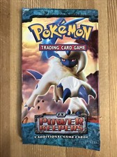 Pokémon EX Power Keepers Empty Booster Pack Wrapper Absol Art