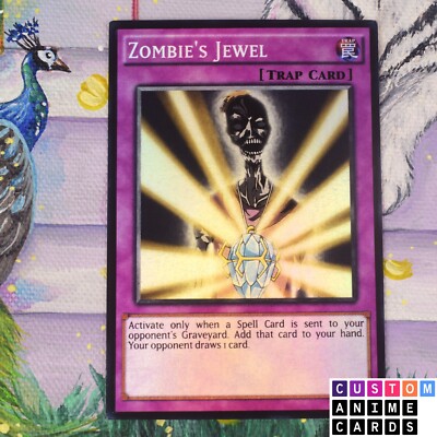 Zombie's Jewel DIY ANIME EFFECT -  HOLO card