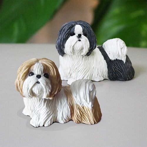 JJM Shih Tzu Dog Pet Figure Canidae Animal Chrysanthemum Collector Toy Kid Gift eBay