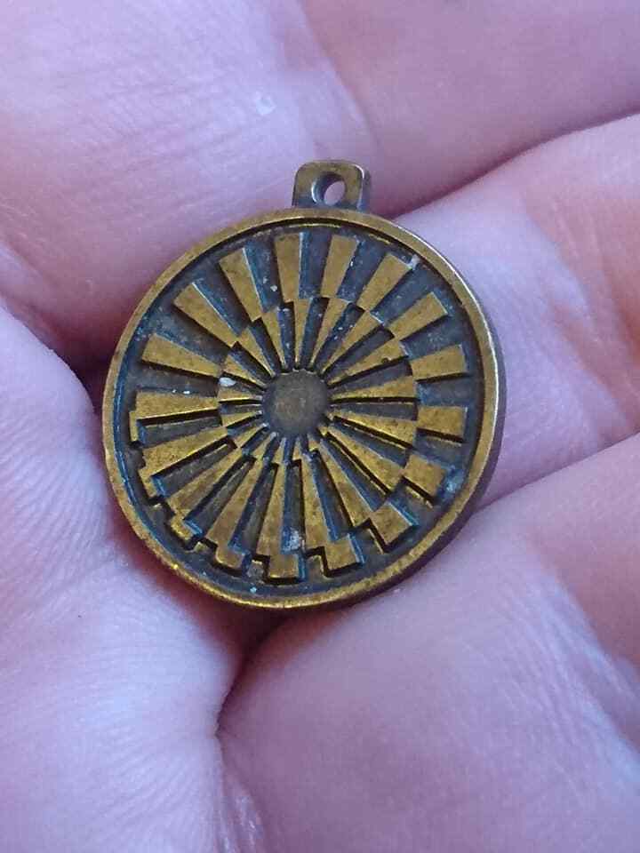 Rare Médaille En Or Des Jeux Olympiques De Munich 1972 Pendentif Grave