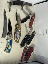Pocket Knife Collection Liquidation Reseller Lot Of 10 EDC