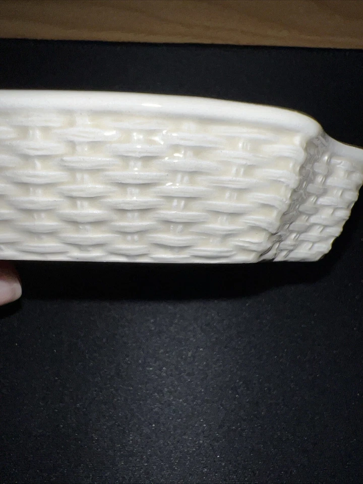 Jabonera de cerámica texturizada Avanti Colony Palm Tree, nueva con etiquetas Foto 3 de 4