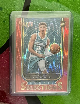 2020-21 Panini Select LaMelo Ball #1 Rookie Selections RC Red Wave