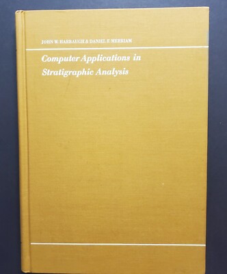 Vintage Hardcover, Computer Applications in Stratigraphic Analysis (1968)