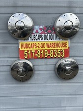 1960-62 Ford Galaxy F-150 10.5 Inch Poverty Hubcaps Set 4 Used Beautiful Oem
