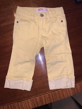 OshKosh B'gosh Girls Yellow Jeans 4