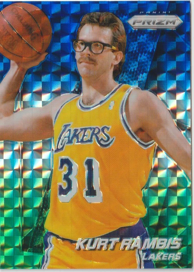 2014-15 Panini Prizm Kurt Rambis Prizm Blue Green Mosaic | eBay