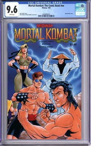 Mortal Kombat: The Comic Book #nn CGC 9.6 NM+ white pages Midway 4509495023