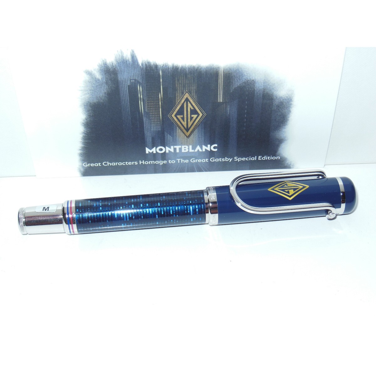 New Montblanc Great Characters Gatsby Special Edition Fountain Pen
