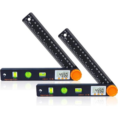 Digital Angle Finder Tool 7inch 0-360 degree LED Digital Protractor