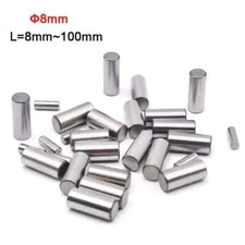 10pcs Bearing Steel Roller Pins Cylindrical Pin Locating Dowel Locating Dowel M8