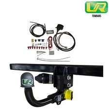 Vertikal abnehmbare Anhängerkupplung +7P E-Satz Für Mercedes C CLASS 06/00-09/07