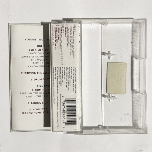 Genesis Live The Way We Walk Vol. 2 The Longs Cassette Tape Album USA OG Press - Picture 3 of 6