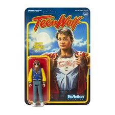 Teen Wolf Letterman Michael J Fox 1985 Retro 3 3/4 Inch ReAction Figur Super7