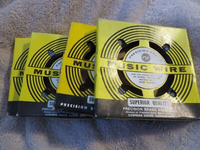 Piano Wire 18 Gauge Music Wire - .039\ X 36\ (4-Pack) Music Wire 18 Gauge .039in X 36in Pk/4 10