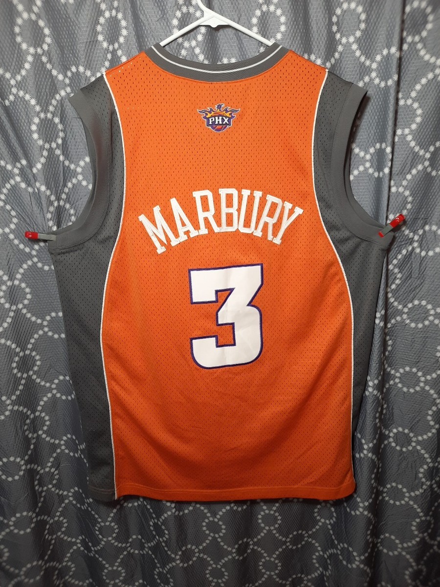 ウェア Nike Phoenix Suns Marbury 3 XL Vintage Nike Stephon Marbury #3 Phoenix Suns PHX Mens NBA