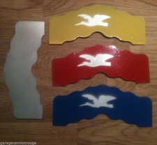 4 Tôles de fronton de manège à avion pour les jouets AD comme JML