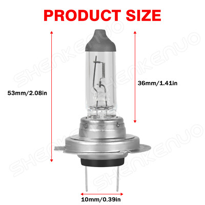 H7+H7 Halogen Headlight High/Low Beam Bulbs For BMW E90 F30 328i