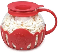 Ecolution Micro-Pop 3 Quart Microwave Popcorn Popper - Red