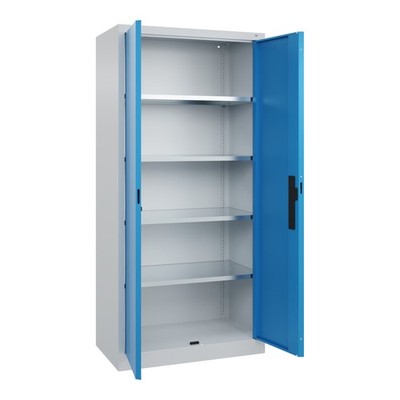 C+P Flügeltürenschrank Serie 89 1950x930x500mm 7035/5012