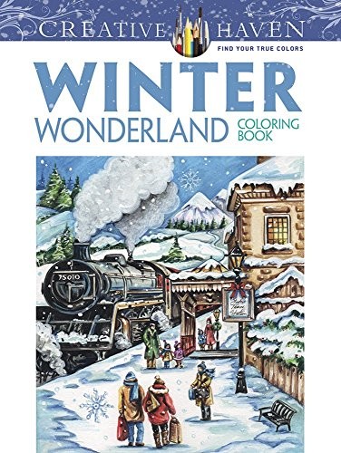 Creative Haven Winter Wonderland Coloring Book by Teresa Goodridge PAPERBACK - Image 8