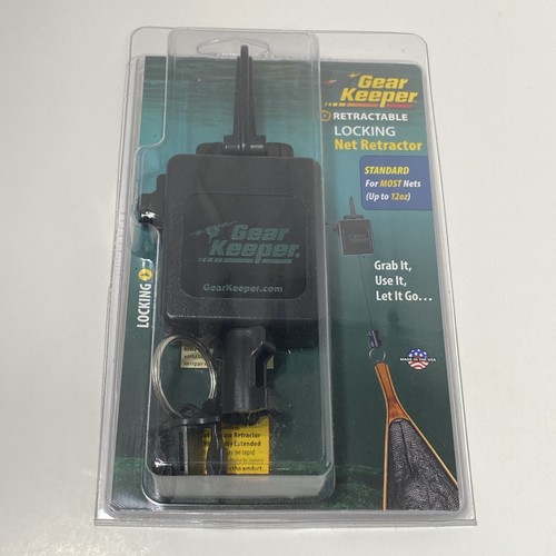 Gear Keeper Fishing Landing Net Retractor Standard Force New Sealed!