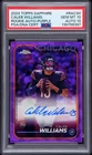 2024 TOPPS CHROME SAPPHIRE ROOKIE AUTOS CALEB WILLIAMS 6/10 PSA 10 AUTO 10