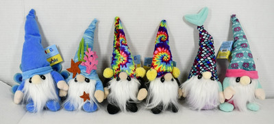  HUG Feel the Love Gnomies 10'' Lot of 6 Plush Toys Giftcraft Stuffed w/Tags New