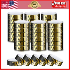 200 Pack VIP Wristbands for Events VIP Bracelets Paper Waterproof Party Wristba
