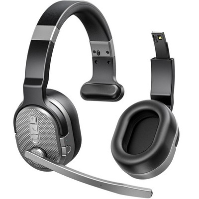 Trucker Bluetooth Headset, Wireless Headsets with Noise Cancelling Microphone...