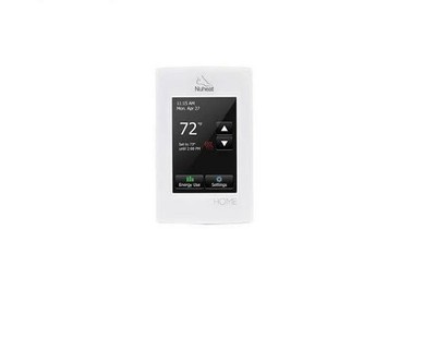 Nuheat Home Touchscreen, Dual-Voltage, Programmable Floor Heating Thermostat