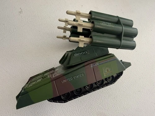 VTG GI Joe Slaughter's Marauders Armadillo Vehicle Tank 1989 100% Complete