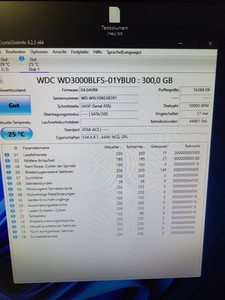WESTERN DIGITAL VELOCIRAPTOR 300GB 10000U/min 16MB SATA II WD3000BLFS 2.5'' Zoll