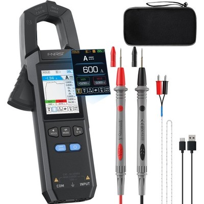 Multimeter Stromzange Amperemeter Digital 600A NCV Spannungsprüfer