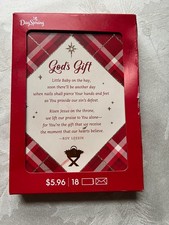 Dayspring christmas greeting cards -lot of 18 cards with envelopes