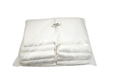 King Pillowcases White 20x36 Solid Set Adults Bedding Covers 12 Pack
