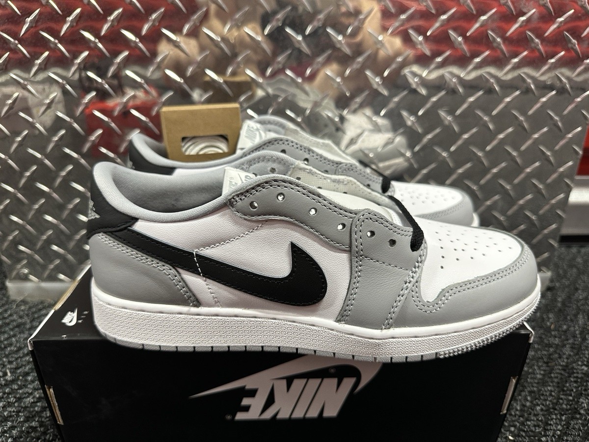 Nike Air Jordan 1 Retro Low OG GS White/Black-Wolf Grey CZ0858-110