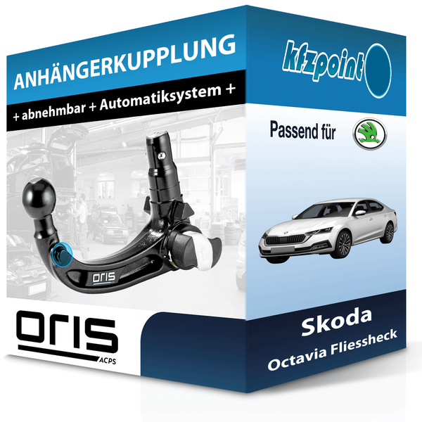 Oris AnhäNgekupplung Abnehmbar Passend für Skoda Octavia Fliessheck 20- Neu-image
