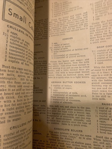 Vintage 1932 Grandma's Cook Book Cookbook American Trade Council South Bend, IN - Foto 5 di 10