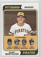 1974 Topps Don Osborn Leppert Bill Mazeroski Danny Murtaugh Bob Skinner HOF d1f