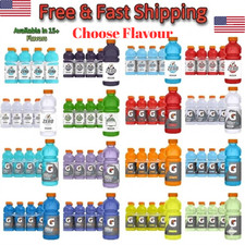 Gatorade Thirst Quencher Sports Drink 20oz Bottles, 8 Pack Selet Flavor