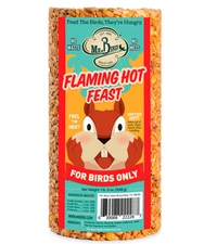 Mr. Bird Flaming Hot Feast Small Wild Bird Seed Cylinder 19 oz.