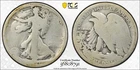 1921-D 50C Walking Liberty Half Dollar ** PCGS Genuine Cleaned P/FR Detail