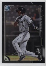 2015 Bowman Chrome Prospects Asia Exclusive Black Refractor Tim Anderson g0d